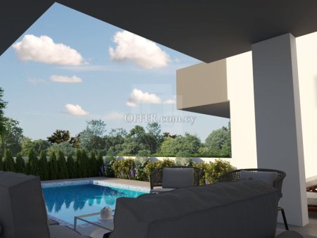 Modern Brand New Houses with Private Swimming Pool and Roof Garden for Sale in Livadia Larnaka - 4