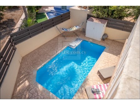 Fully Furnished Three Bedroom Villa with Swimming Pool for Sale in Frenaros Ammochostos - 3