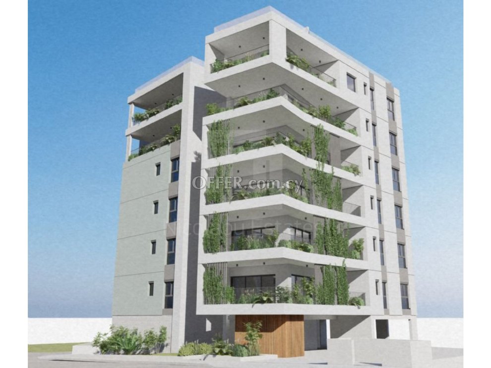 New two bedroom apartment in Acropoli area near Makarios Avenue - 10