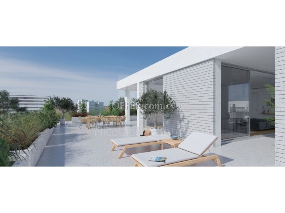 New modern three bedroom penthouse in Engomi area Nicosia - 5
