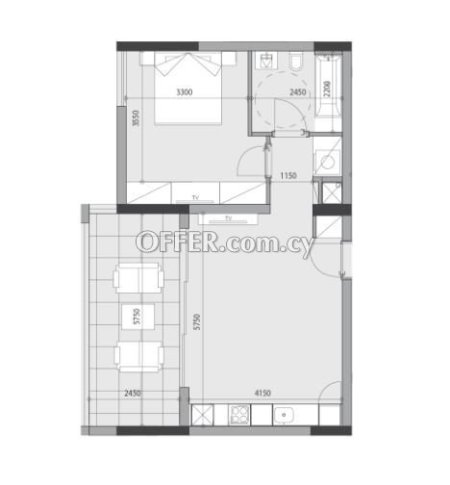 Apartment (Flat) in Papas Area, Limassol for Sale