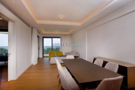 Luxury 207m2 Sea Front Apartment Full Sea Views For Rent Limassol