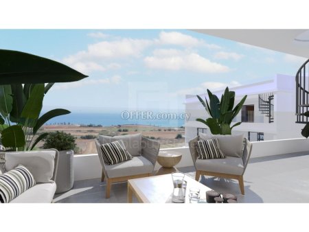 Modern Two Bedroom Apartments with Roof Garden for Sale in Kapparis Ammochostos