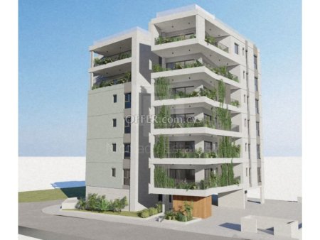 New three bedroom penthouse in Acropoli area near Makarios Avenue
