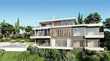 Seaview 5 Bedroom Luxury Villa  In Tala, Pafos - 1