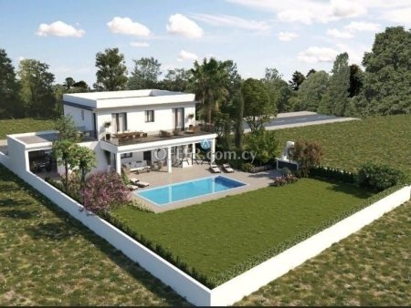 4 Bed Detached Villa for Sale in Aradippou, Larnaca - 1