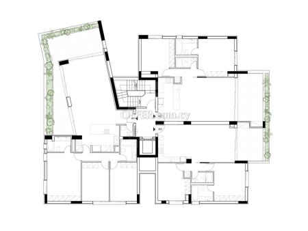 New three bedroom penthouse in Acropoli area near Makarios Avenue - 9