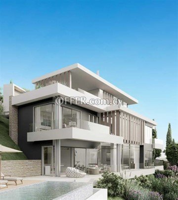 Seaview 3 Bedroom Luxury Villa  In Tala, Pafos - 7