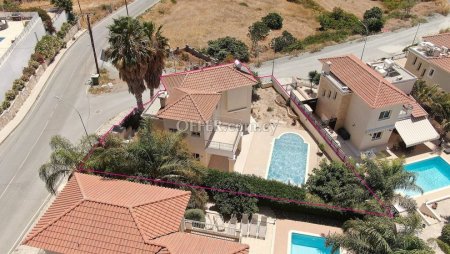 Corner two storey detached house Pissouri Limassol