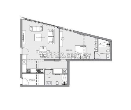 Apartment (Penthouse) in Saint Raphael Area, Limassol for Sale - 2