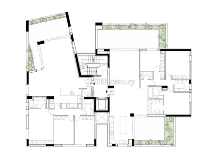 New three bedroom penthouse in Acropoli area near Makarios Avenue - 4