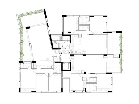 New two bedroom apartment in Acropoli area near Makarios Avenue - 3