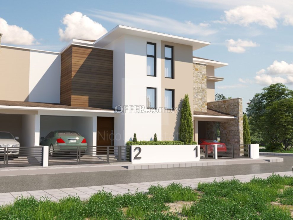 New four bedroom house at Tersefanou area of Larnaca - 1