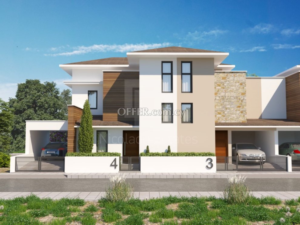 New three bedroom house at Tersefanou area of Larnaca - 1