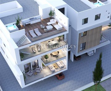 2 Bedroom Apartment With 46 Sq.m. Roof Garden  In Aradippou, Larnaka - 4