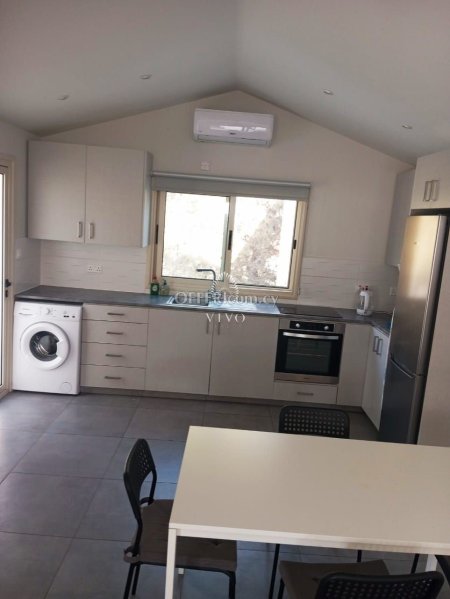 FULLY FURNISHED ONE BEDROOM BUNGALOW IN PAREKKLISIA LIMASSOL