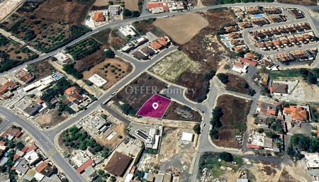 Residential Plot in Ormideia Larnaca