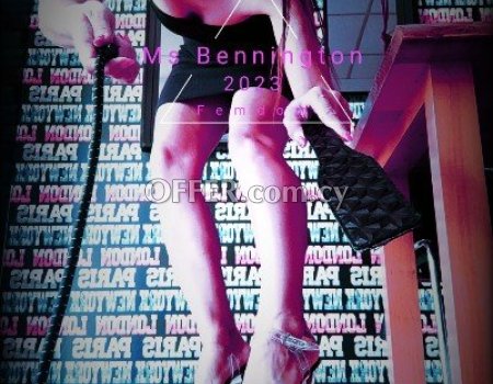 Mistress Bennington Cyprus tour/ Afentra/ Fetish/ Strap-on/ Dominatrix/ Nicosia 2-13 November!