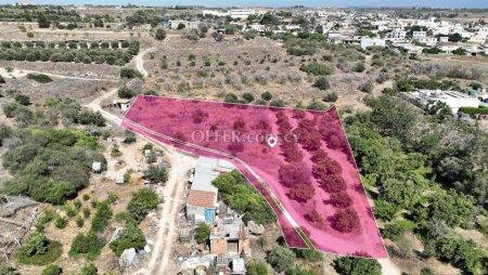 Residential field in Ormideia Larnaca
