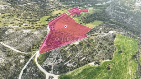 Fields in Choirokoitia Larnaca