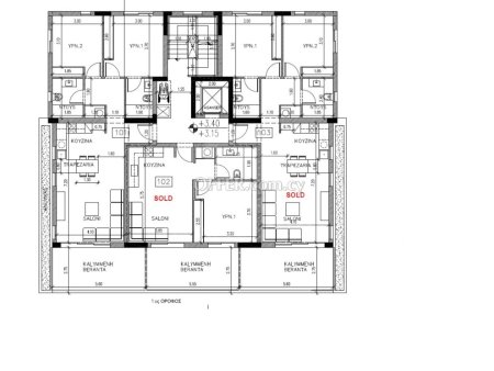 Brand new two bedroom apartment in Lakatamia area near Sampson - 3