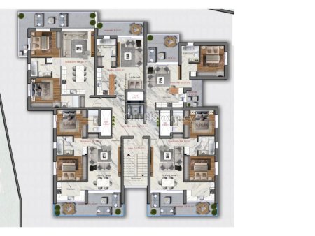 New two bedroom apartment in Lakatamia area of Nicosia - 6