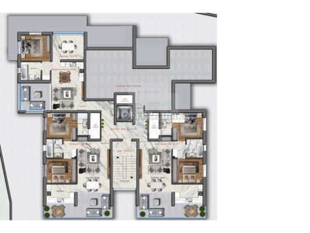 New two bedroom apartment in Lakatamia area of Nicosia - 4