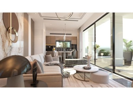 New two bedroom penthouse in Larnaca center behind Alfa Mega soupermarket