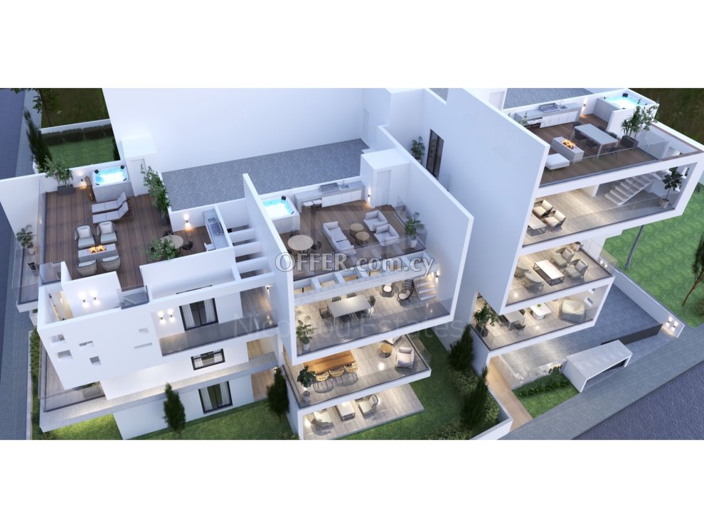 Luxurious Two Three Bedroom Apartments for Sale in Aradippou Larnaka - 2