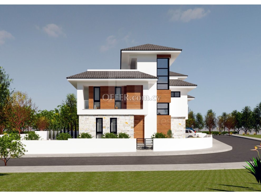 New five plus one detached house in Dekhelia road near the town center of Larnaca - 1