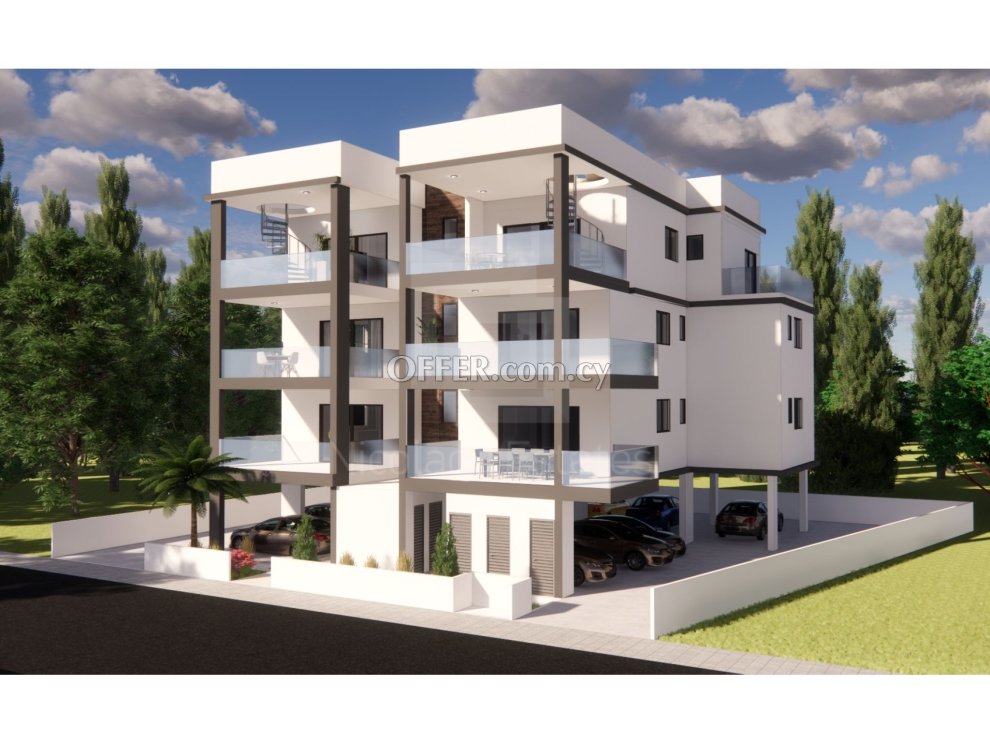 Modern Three Bedroom Apartments with Large Verandas for Sale in Strovolos near Tseriou - 10