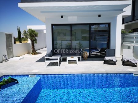 New four bedroom corner house in Dekhelia Road area of Larnaca