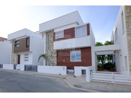 New three bedroom house in Dromolaxia area of Larnaca