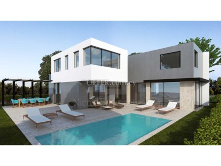 New Contemporary four bedroom villa in Latsia area near Carolina park