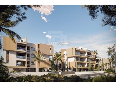 Luxurious Two Three Bedroom Apartments with Swimming Pool for Sale in Livadia Larnaka