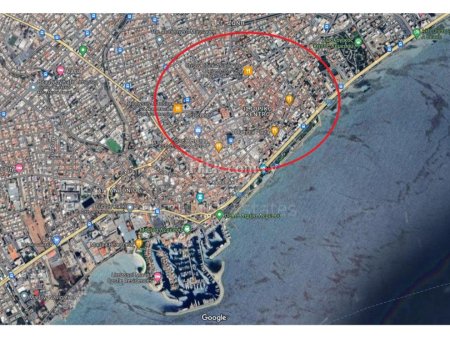 Plot in Historical center of Limassol plans and permission