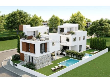 New five plus one bedrooms villa in Oroklini area of Larnaca - 10
