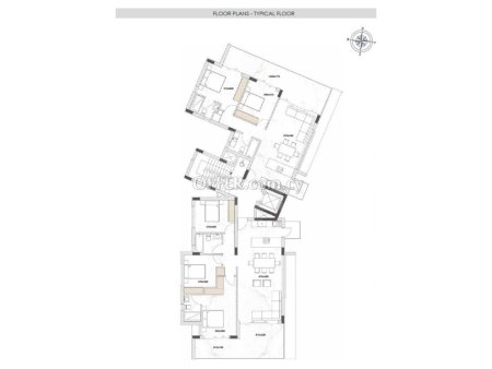 New modern three bedroom apartment in Agioi Omologites area near KPMG - 3