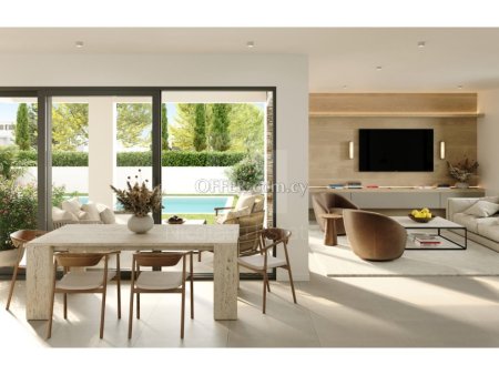 New five plus one bedrooms villa in Oroklini area of Larnaca - 6