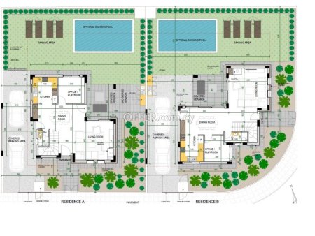 New five plus one bedrooms villa in Oroklini area of Larnaca - 3