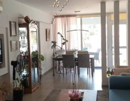 For Sale, Three-Bedroom Ground Floor Apartment in Lakatamia