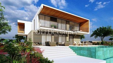 Seaview 4 Bedroom Luxury Villa  In Tala, Pafos - With A Swimming Pool - 2