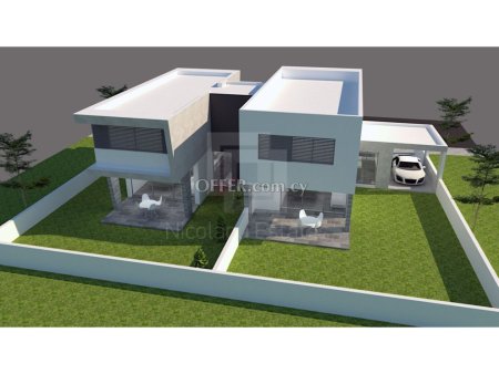 New three bedroom semi detached house in Tseri area of Nicosia - 2