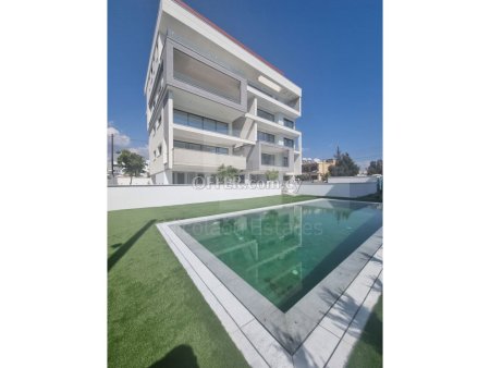 Contemporary new two bedroom apartment in Germasogeia tourist area