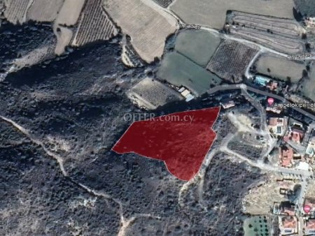 Field for sale in Pissouri, Limassol