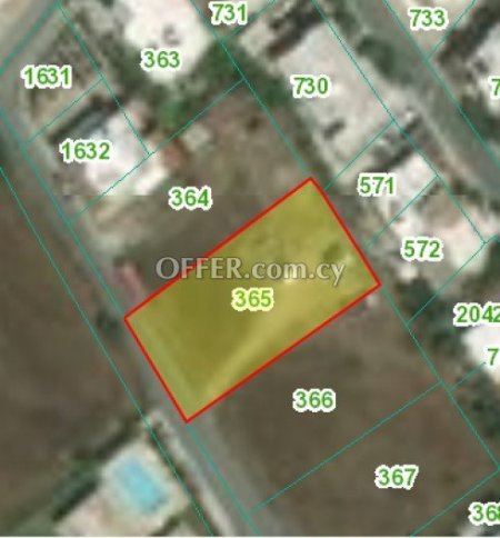 Building Plot for sale in Geroskipou, Paphos