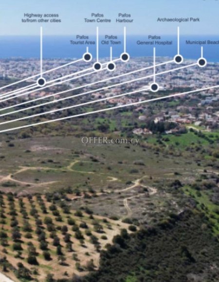 Building Plot for sale in Agia Marinouda, Paphos - 1