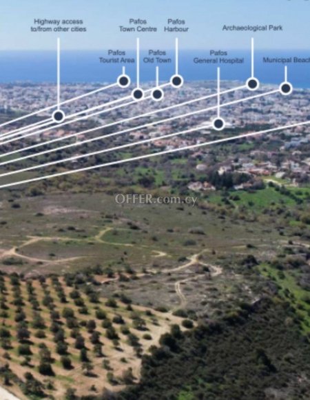 Residential Field for sale in Anavargos, Paphos - 1
