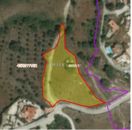 Residential Field for sale in Armou, Paphos