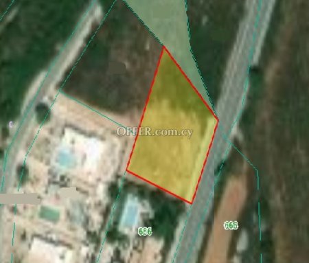 Residential Field for sale in Kathikas, Paphos